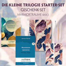 EasyOriginal Verlag / Tschechow |  Die Kleine Trilogie Starter-Paket Geschenkset - 2 Bücher (mit Audio-Online) + Marmorträume Schreibset Basics | Buch |  Sack Fachmedien