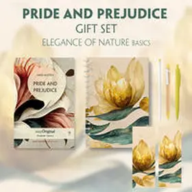 EasyOriginal Verlag / Austen |  Pride and Prejudice (with audio-online) Readable Classics Geschenkset + Eleganz der Natur Schreibset Basics | Buch |  Sack Fachmedien