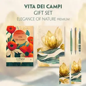 EasyOriginal Verlag / Verga |  Vita dei campi (with audio-online) Readable Classics Geschenkset + Eleganz der Natur Schreibset Premium | Buch |  Sack Fachmedien