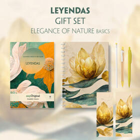 EasyOriginal Verlag / Bécquer |  Leyendas (with audio-online) Readable Classics Geschenkset + Eleganz der Natur Schreibset Basics | Buch |  Sack Fachmedien