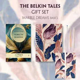 EasyOriginal Verlag / Puschkin |  EasyOriginal Readable Classics / Erzählungen Belkins (with audio-online) Readable Classics Geschenkset + Marmorträume Schreibset Basics | Buch |  Sack Fachmedien