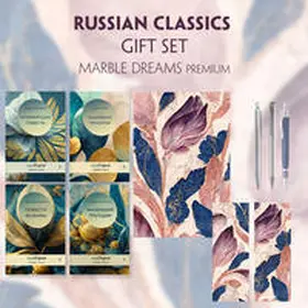 EasyOriginal Verlag / Puschkin |  EasyOriginal Readable Classics / Russian Classics - 4 books (with audio-online) Readable Classics Geschenkset + Marmorträume Schreibset Premium | Buch |  Sack Fachmedien
