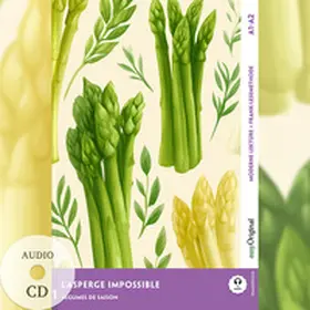 Delaunay / Verlag / Frank |  L'Asperge impossible - Französische Krimi-Lektüre A1-A2 (+ Audio-CD) | Buch |  Sack Fachmedien