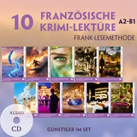Delaunay |  10 Französische Krimi-Lektüre A2-B1 (10 Bücher + 10 Audio-CDs) | Buch |  Sack Fachmedien