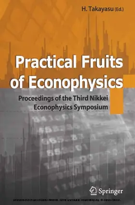 Takayasu | Practical Fruits of Econophysics | E-Book | sack.de