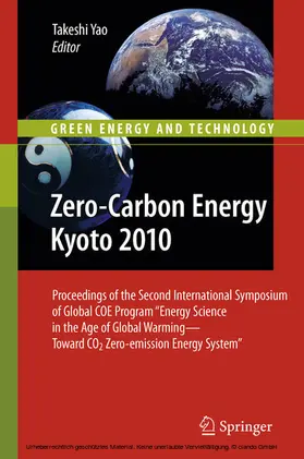 Yao |  Zero-Carbon Energy Kyoto 2010 | eBook | Sack Fachmedien