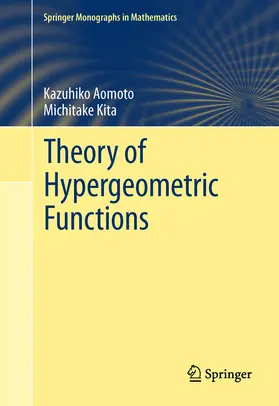 Aomoto / Kita | Theory of Hypergeometric Functions | E-Book | sack.de