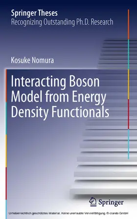 Nomura | Interacting Boson Model from Energy Density Functionals | E-Book | sack.de