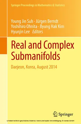 Suh / Berndt / Ohnita |  Real and Complex Submanifolds | eBook | Sack Fachmedien