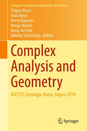 Bracci / Byun / Gaussier |  Complex Analysis and Geometry | eBook | Sack Fachmedien