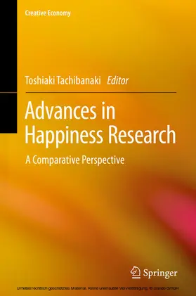 Tachibanaki |  Advances in Happiness Research | eBook | Sack Fachmedien