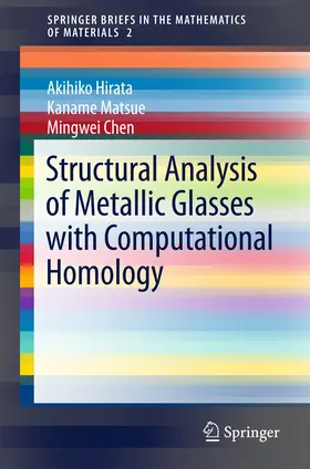 Hirata / Matsue / Chen |  Structural Analysis of Metallic Glasses with Computational Homology | eBook | Sack Fachmedien