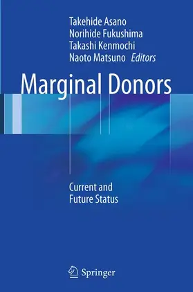 Asano / Matsuno / Fukushima |  Marginal Donors | Buch |  Sack Fachmedien