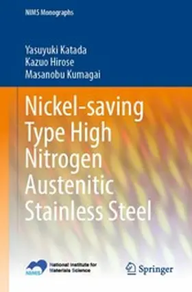 Katada / Hirose / Kumagai |  Nickel-saving Type High Nitrogen Austenitic Stainless Steel | eBook | Sack Fachmedien