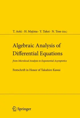 Aoki / Tose / Majima |  Algebraic Analysis of Differential Equations | Buch |  Sack Fachmedien