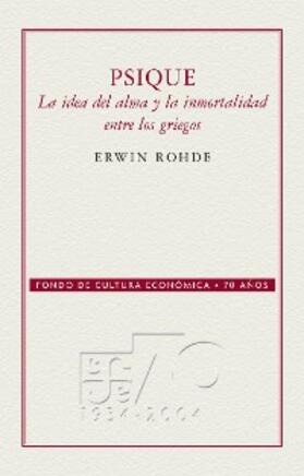 Rohde |  Psique | eBook | Sack Fachmedien