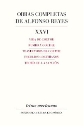 Reyes |  Obras completas, XXVI | eBook | Sack Fachmedien