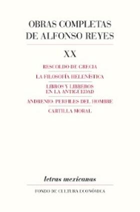 Reyes |  Obras completas, XX | eBook | Sack Fachmedien