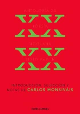 Monsiváis |  Antología de poesía. Siglo XX | eBook | Sack Fachmedien