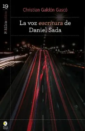 Gascó |  La voz escritura de Daniel Sada | eBook | Sack Fachmedien