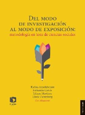 Ansolabehere / Cortés Cáceres / Martínez Pérez |  Del modo de investigación al modo de exposición: Metodología en tesis de ciencias sociales | eBook | Sack Fachmedien