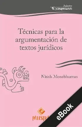 Monebhurrun |  Técnicas para la argumentación de textos jurídicos | eBook | Sack Fachmedien
