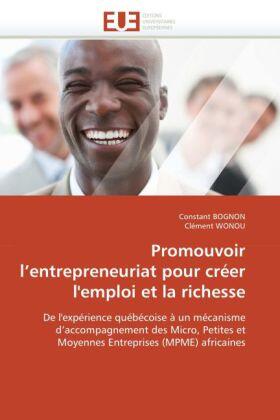  Promouvoir l'Entrepreneuriat Pour Créer l'Emploi Et La Richesse | Buch |  Sack Fachmedien