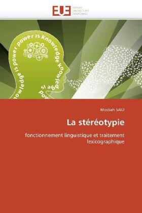 Said-M |  La Stéréotypie | Buch |  Sack Fachmedien