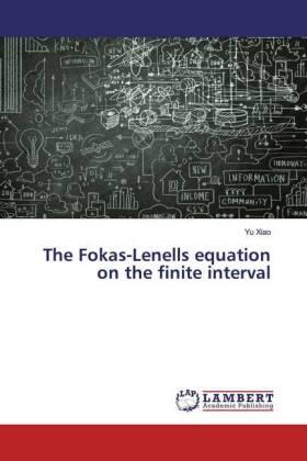 Xiao |  The Fokas-Lenells equation on the finite interval | Buch |  Sack Fachmedien