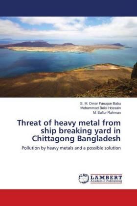 Babu / Hossain / Rahman |  Threat of heavy metal from ship breaking yard in Chittagong Bangladesh | Buch |  Sack Fachmedien