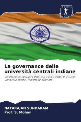 Sundaram / Mohan |  La governance delle università centrali indiane | Buch |  Sack Fachmedien