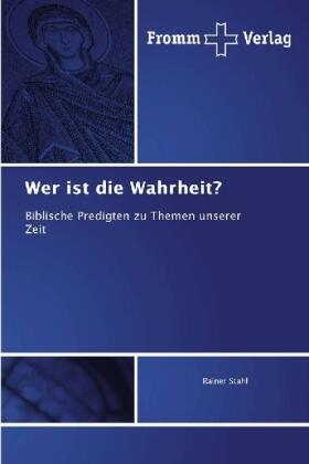 Stahl |  Wer ist die Wahrheit? | Buch |  Sack Fachmedien