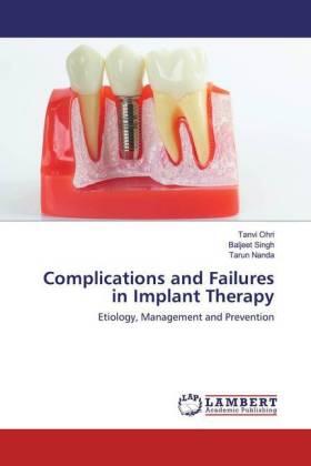 Ohri / Singh / Nanda |  Complications and Failures in Implant Therapy | Buch |  Sack Fachmedien