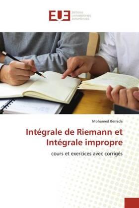 Berrada |  Intégrale de Riemann et Intégrale impropre | Buch |  Sack Fachmedien