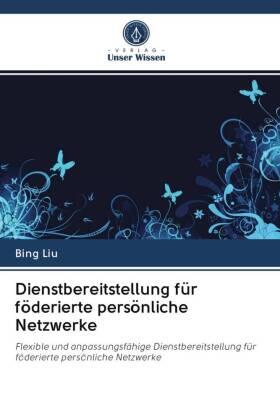 Liu |  Dienstbereitstellung für föderierte persönliche Netzwerke | Buch |  Sack Fachmedien