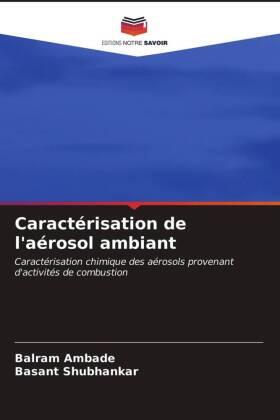 Ambade / Shubhankar |  Caractérisation de l'aérosol ambiant | Buch |  Sack Fachmedien