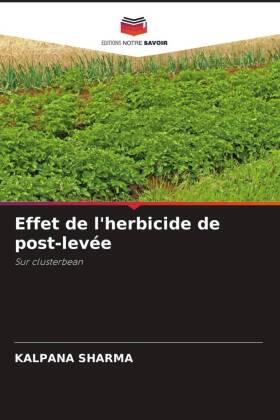 Sharma |  Effet de l'herbicide de post-levée | Buch |  Sack Fachmedien