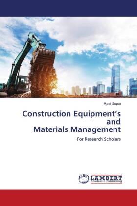 Gupta |  Construction Equipment's and Materials Management | Buch |  Sack Fachmedien