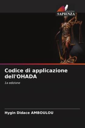 Amboulou |  Codice di applicazione dell'OHADA | Buch |  Sack Fachmedien
