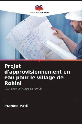 Patil |  Projet d'approvisionnement en eau pour le village de Rohini | Buch |  Sack Fachmedien