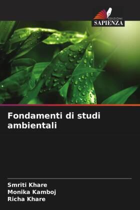 Khare / Kamboj |  Fondamenti di studi ambientali | Buch |  Sack Fachmedien