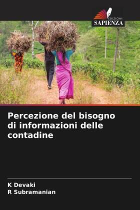 Devaki / Subramanian |  Percezione del bisogno di informazioni delle contadine | Buch |  Sack Fachmedien