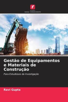 Gupta |  Gestão de Equipamentos e Materiais de Construção | Buch |  Sack Fachmedien
