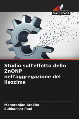 Arakha / Paul |  Studio sull'effetto dello ZnONP nell'aggregazione del lisozima | Buch |  Sack Fachmedien