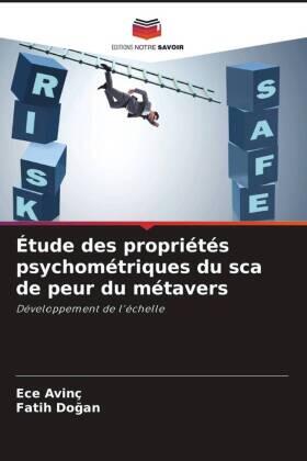 Av¿Nç / Dogan |  Étude des propriétés psychométriques du sca de peur du métavers | Buch |  Sack Fachmedien