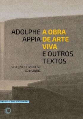 Appia |  A obra de arte viva e outros textos | eBook | Sack Fachmedien