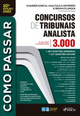 Garcia / Dompieri / Flumian |  Concursos de tribunais analista | eBook | Sack Fachmedien