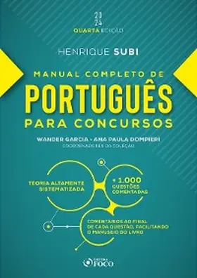 Subi |  Manual completo de português para concursos | eBook | Sack Fachmedien