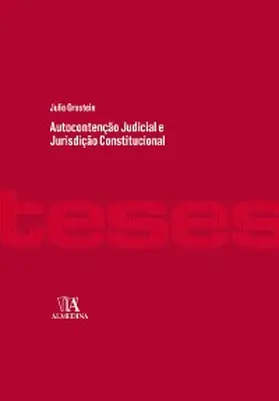 Grostein |  Autocontenção Judicial e Jurisdição Constitucional | eBook | Sack Fachmedien