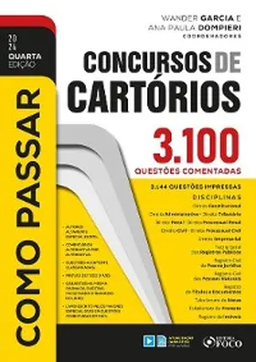 Garcia / Rodrigues / Oliveira |  Como Passar em Concursos de Cartórios - 4ª Ed - 2024 | eBook | Sack Fachmedien